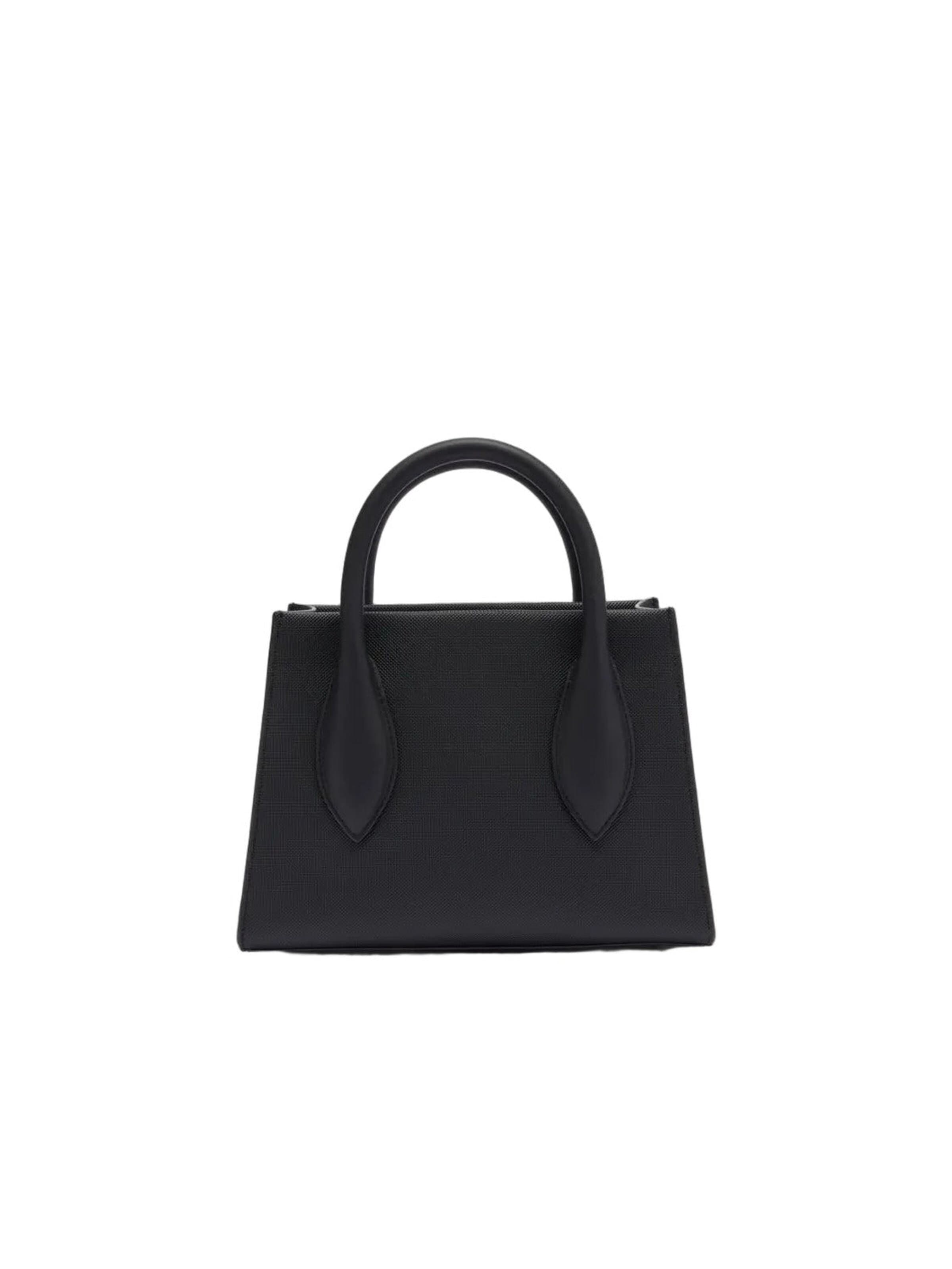 LACOSTE - Bolso de mano 'Lacoste Sac à main Daily City Noir' en negro