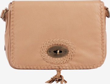 DreiMaster Vintage - Bolso de hombro en beige: frente