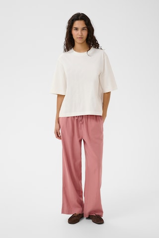Wide Leg Pantalon 'SLAria' SOAKED IN LUXURY en rose