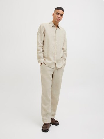 Regular fit Camicia 'JPRCCLawrence' di JACK & JONES in beige