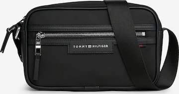 TOMMY HILFIGER Skuldertaske i sort: forside