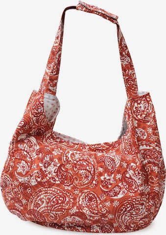 YOGISTAR.COM Yogatasche Yogibag® Active - Maxi Big - Cotton - Art Collection in Orange: predná strana