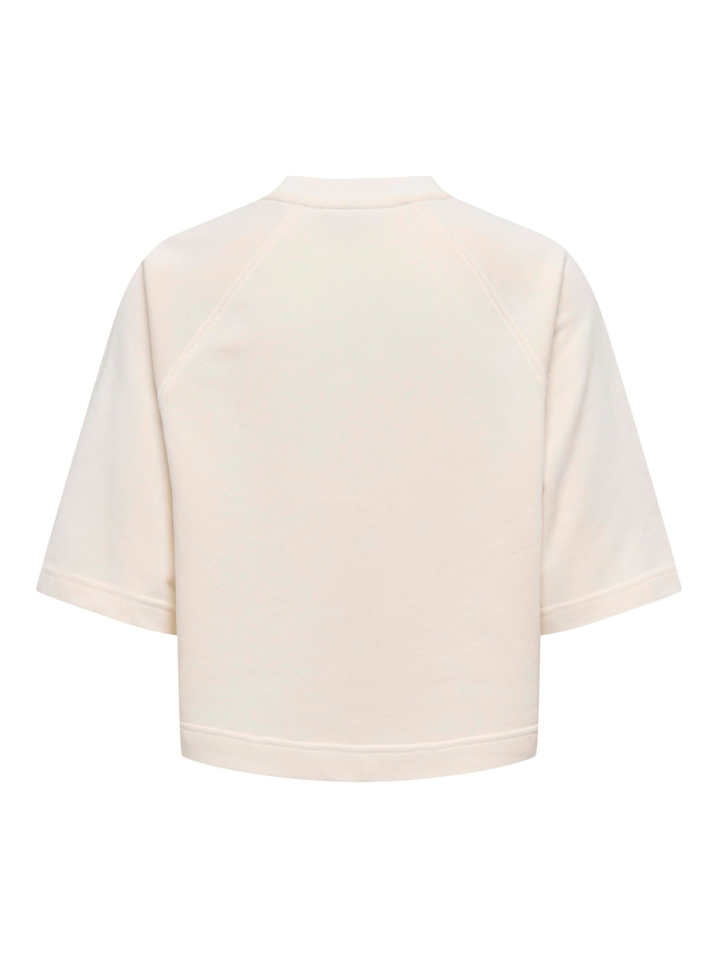 ONLY Sportief sweatshirt in Wit