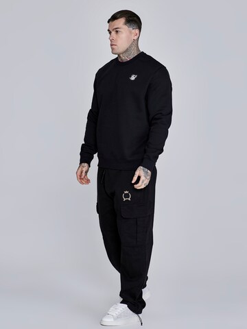 SikSilk Sweatshirt in Schwarz