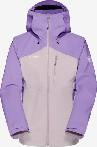 MAMMUT Outdoorjacke 'Alto Guide' in Lila: Vorderseite