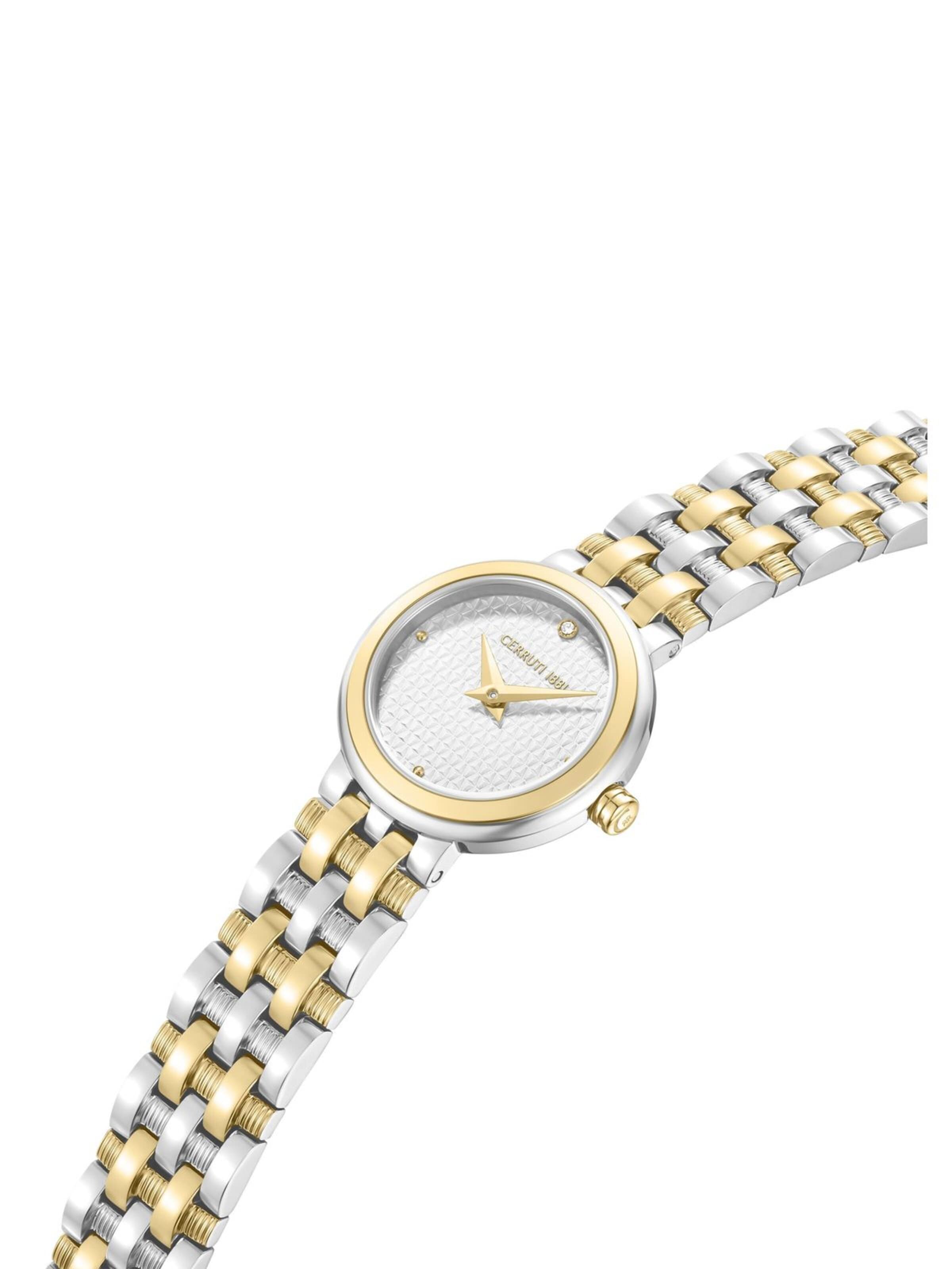 CERRUTI 1881 Zegarek analogowy 'Watch LUSIA' w kolorze złoty