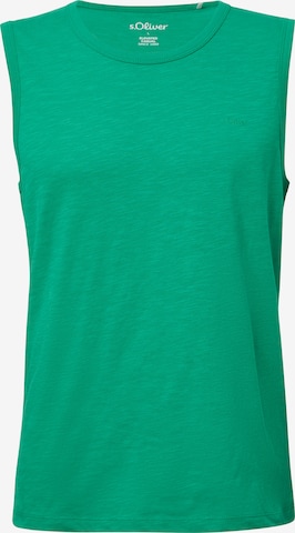 s.Oliver Shirt in Groen: voorkant
