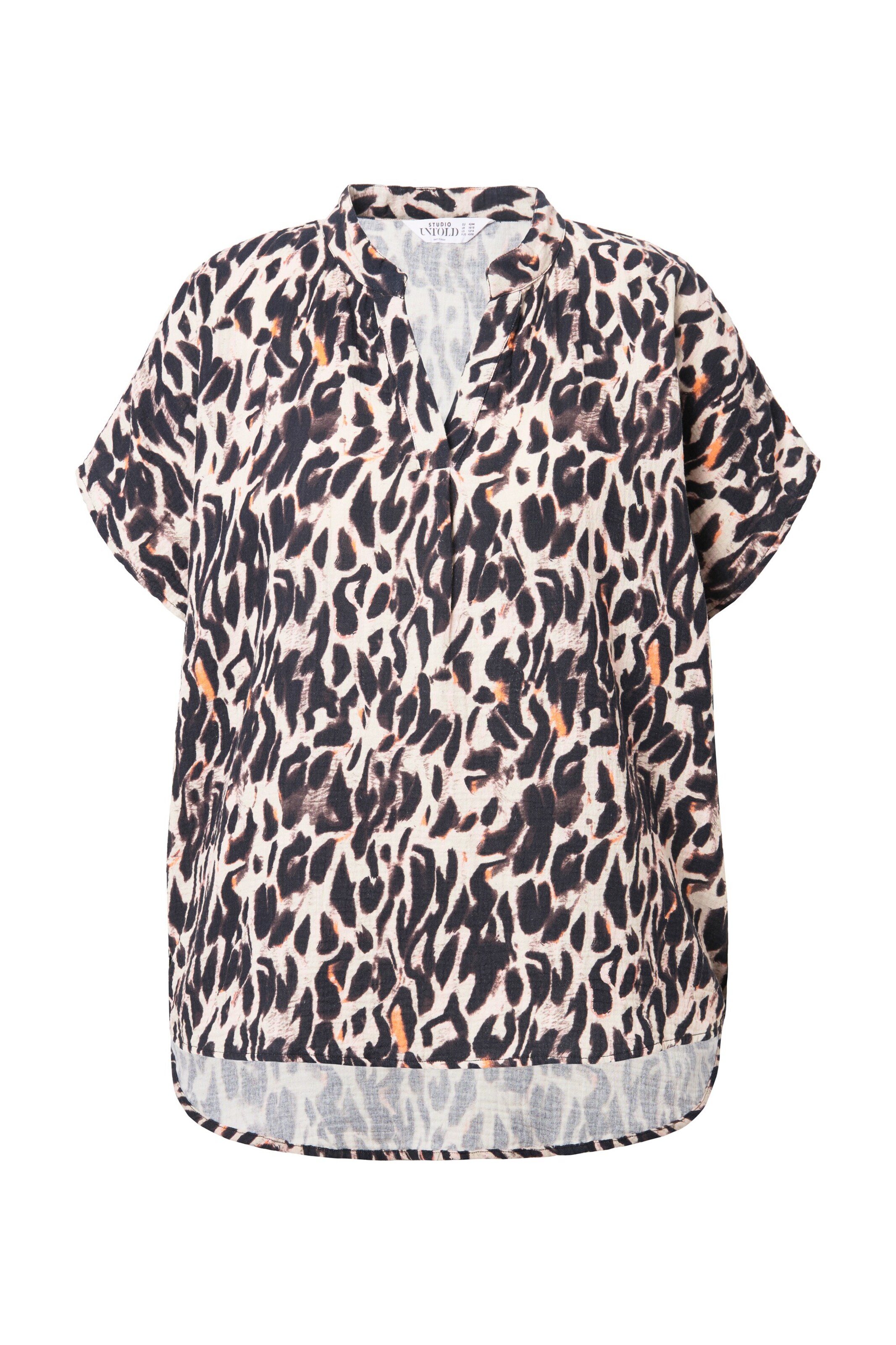 Studio Untold Bluse in Braun: Vorderseite