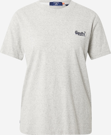 Superdry T-Shirt 'Classic' in Grau: predná strana