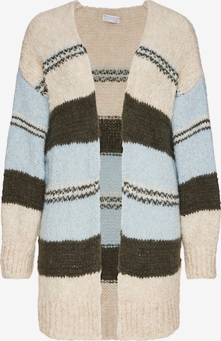 Decay Knit Cardigan in Beige: front