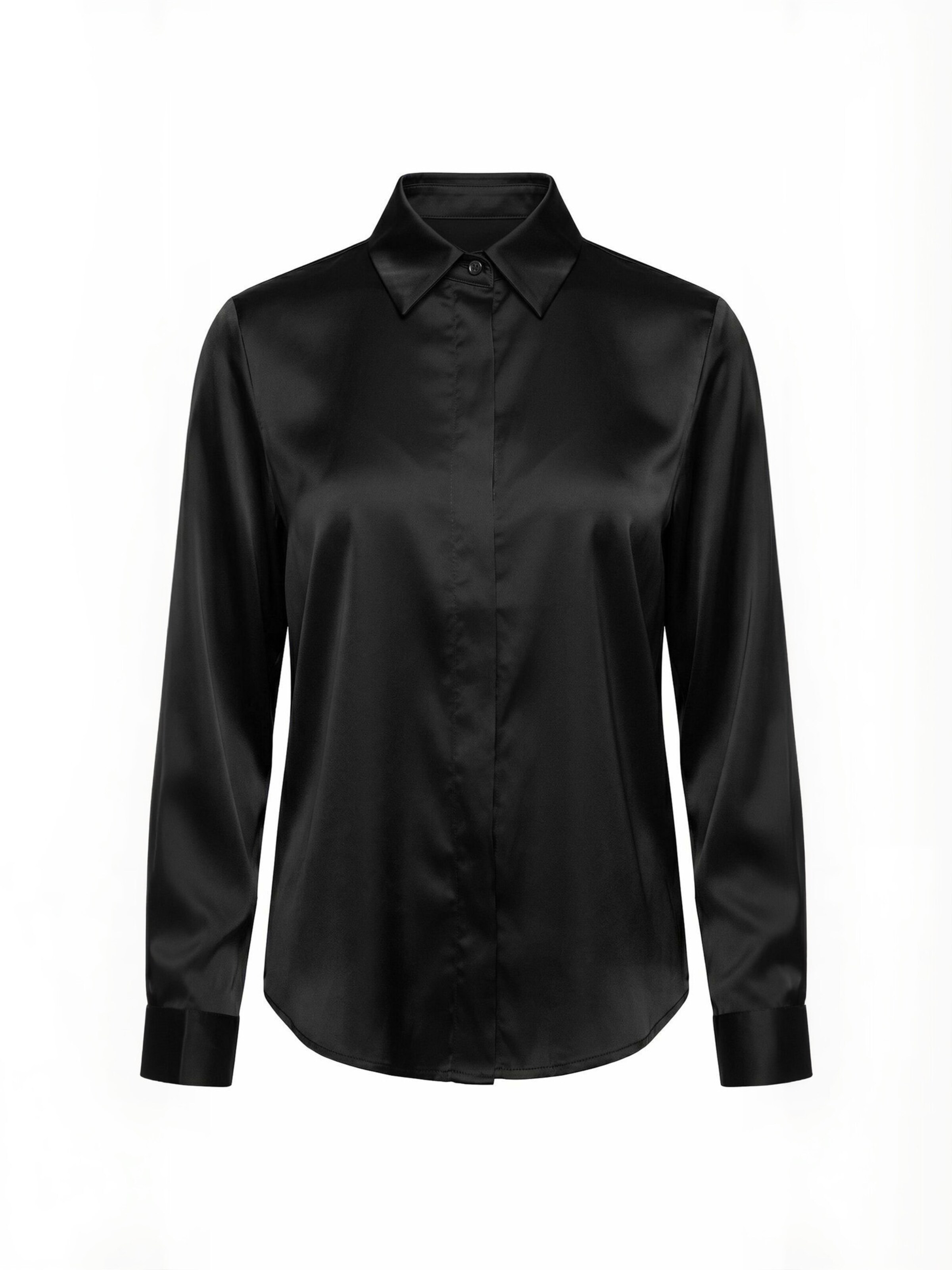 Liberte Essentiel Shirt ' BOSSO ' in Schwarz: Vorderseite