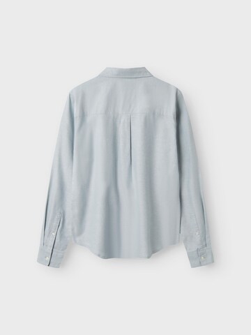 NAME IT Regular Fit Skjorte i grå