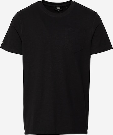Superdry Shirt 'Authentic' in Zwart: voorkant