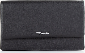 Tamaris Portemonnaie 'Amanda' in Schwarz: Vorderseite