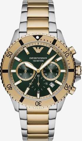 Emporio Armani Analog Watch in Gold: front