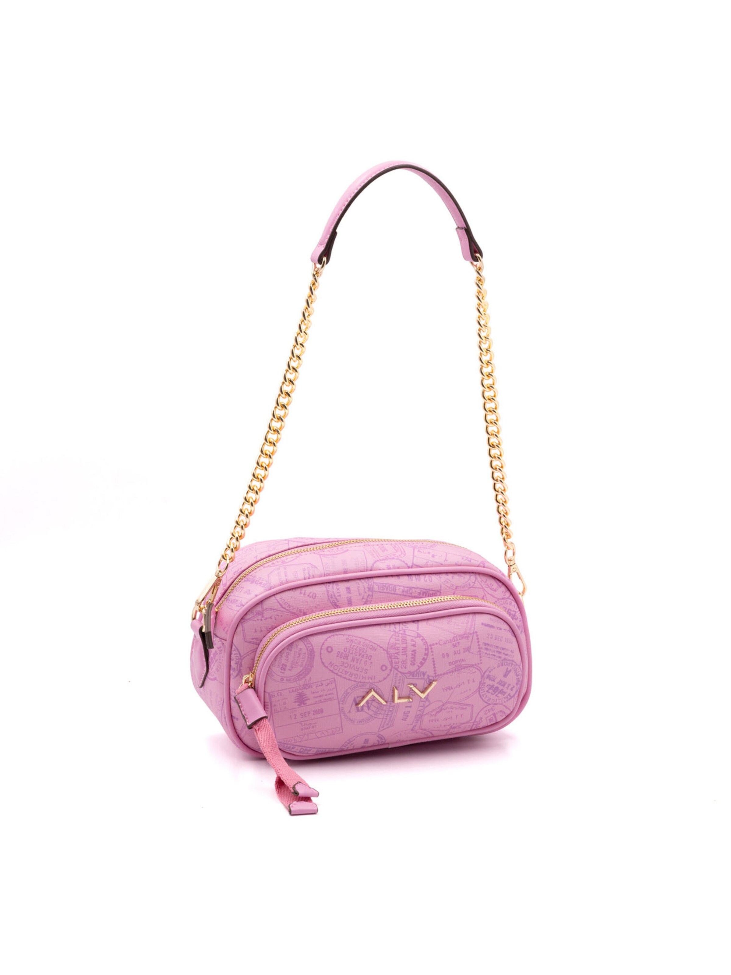 Alviero Martini Crossbody bag in Pink: front