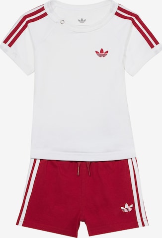 ADIDAS ORIGINALS Setti värissä punainen: etupuoli