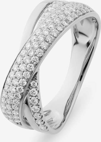 CHRIST Ring in Weiß: Vorderseite