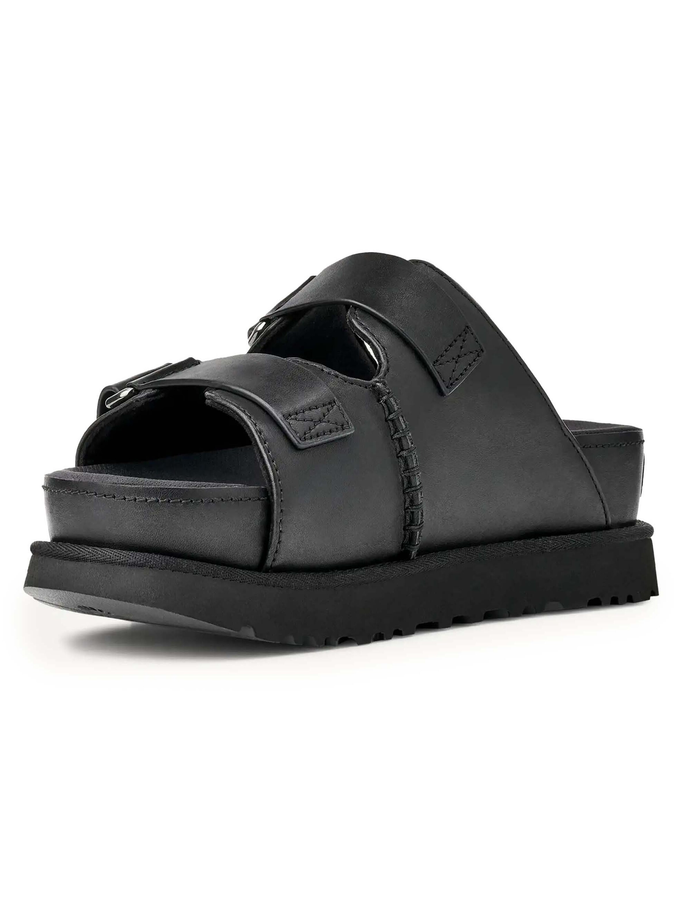 Mule 'Goldenstar Hi Slide' UGG en noir