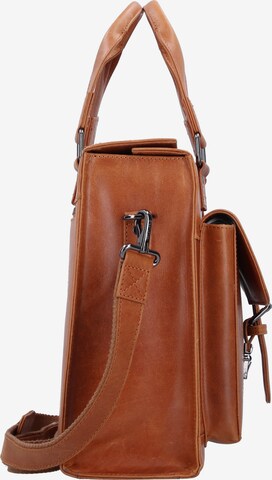 Greenland Nature Document Bag 'Light Nature' in Brown