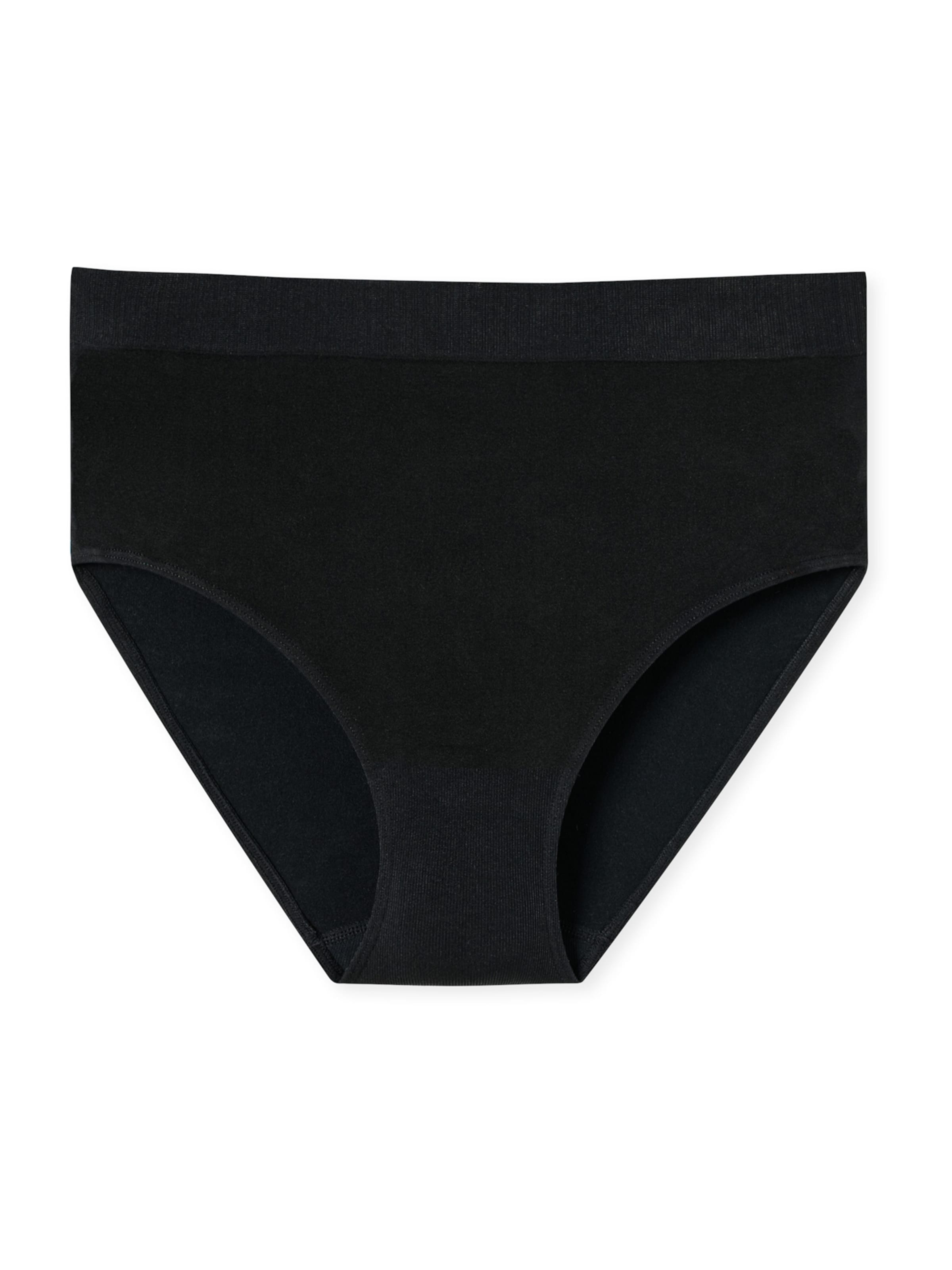 SCHIESSER Slip 'Classic Seamless' in Zwart: voorkant
