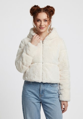 taddy - Chaqueta de entretiempo 'Fashion Look' en blanco: frente