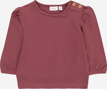 NAME ITSweater majica 'Bibba' - ljubičasta boja: prednji dio
