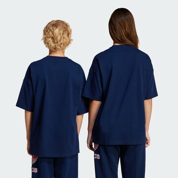 ADIDAS ORIGINALS Shirt 'Trefoil' in Blue
