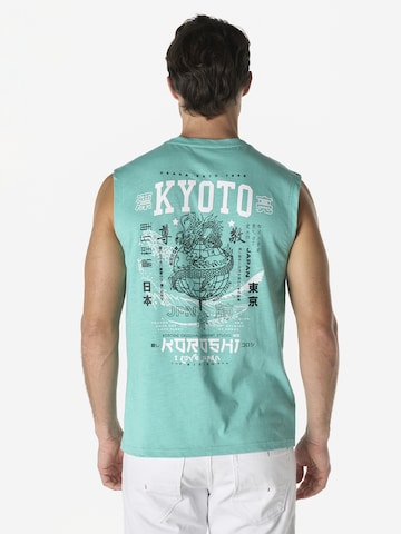 KOROSHI Paita värissä vihreä: etupuoli