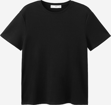 MANGO Shirt 'RITI' in Zwart: voorkant