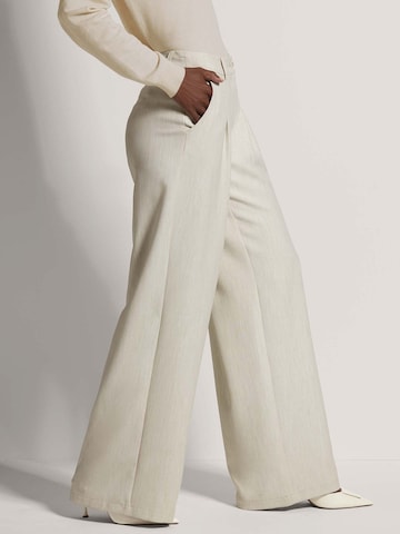 Wide Leg Pantalon MADELEINE en blanc
