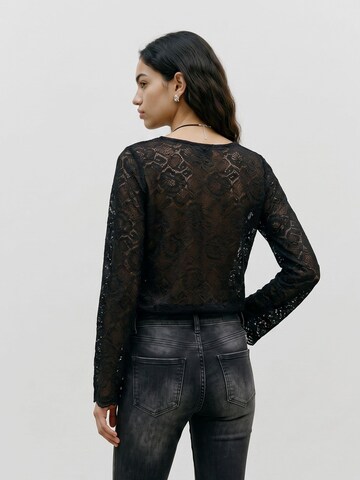 VERO MODA Bluse in Schwarz