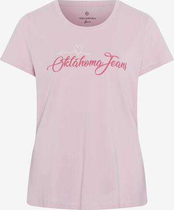 Oklahoma Jeans Shirt in Pink: front