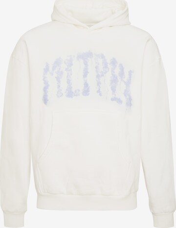 Sweat-shirt Multiply Apparel en blanc : devant