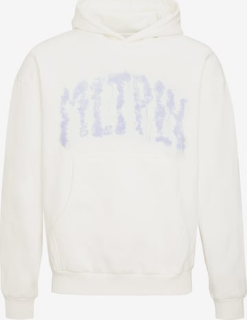 Multiply Apparel Sweatshirt in White: front