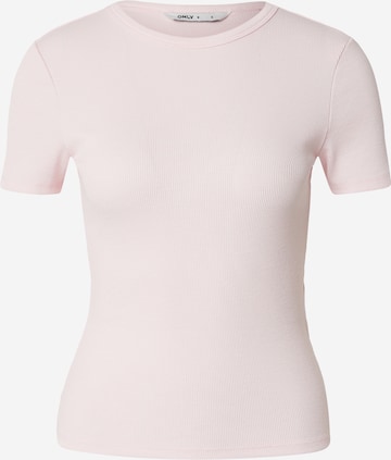 ONLY T-Shirt 'ONLJUNE' in Pink: Vorderseite