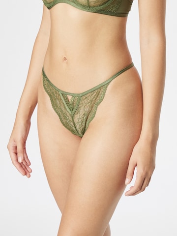 Hunkemöller - Cueca 'Isabelle' em verde: frente