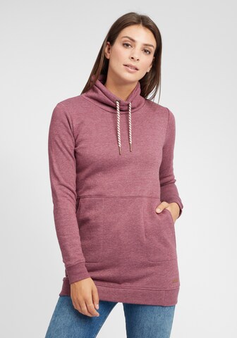 Oxmo Sweatshirt 'Vilma' in Rood: voorkant