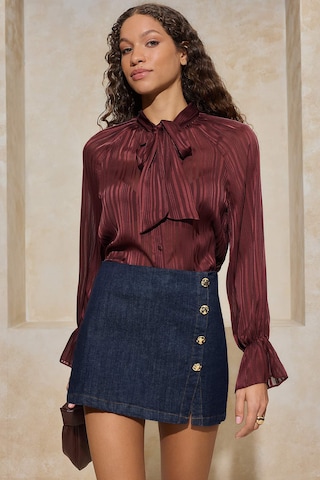 Trendyol - Blusa en rojo: frente