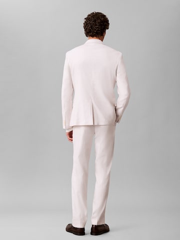 Calvin Klein Regular fit Colbert in Wit