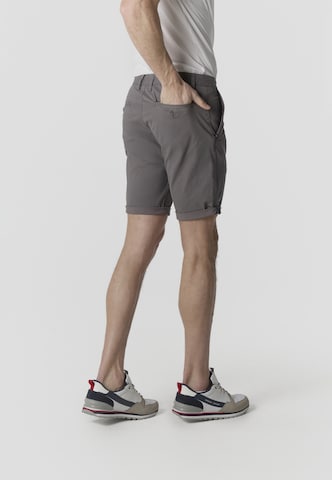 KOROSHI Regular Chinobyxa i grå