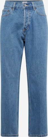 Obey Loosefit Jeans 'HARDWORK' in Blauw: voorkant