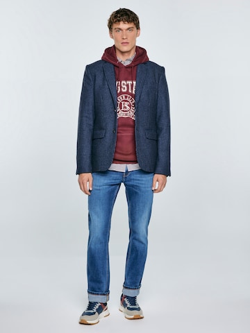 BIG STAR Comfort fit Blazer 'ARES' in Blue