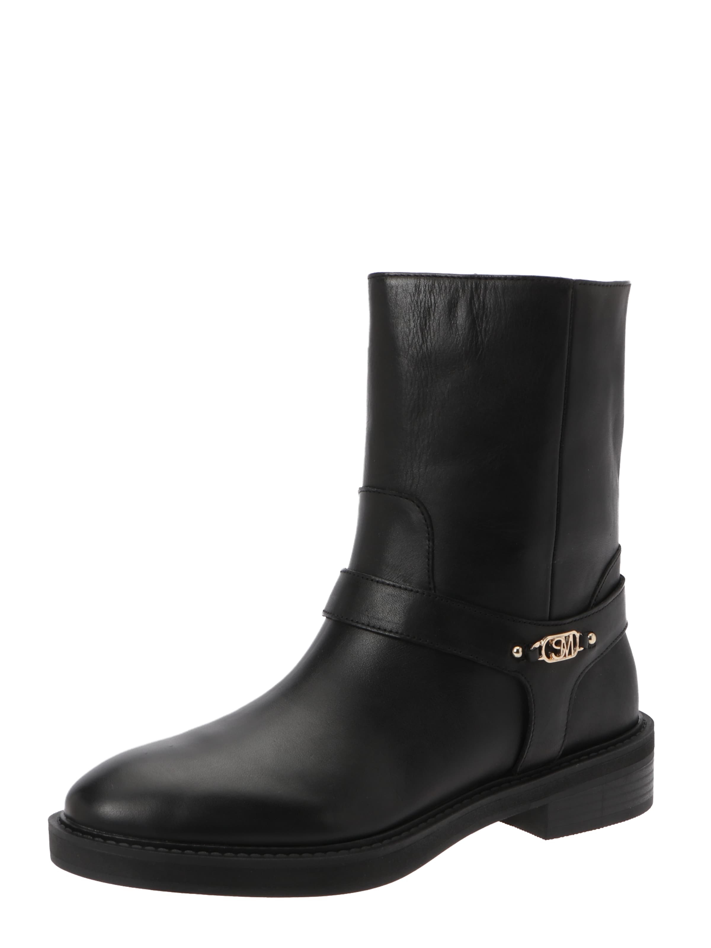 STEVE MADDEN Rövid szárú csizmák 'Loophole' - fekete: elől