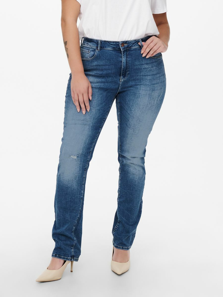 Abbigliamento hvO6n ONLY Carmakoma Jeans CARLAOLA in Blu 