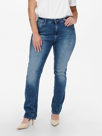 ONLY Carmakoma Skinny Jeans 'CARLAOLA' in Blauw: voorkant