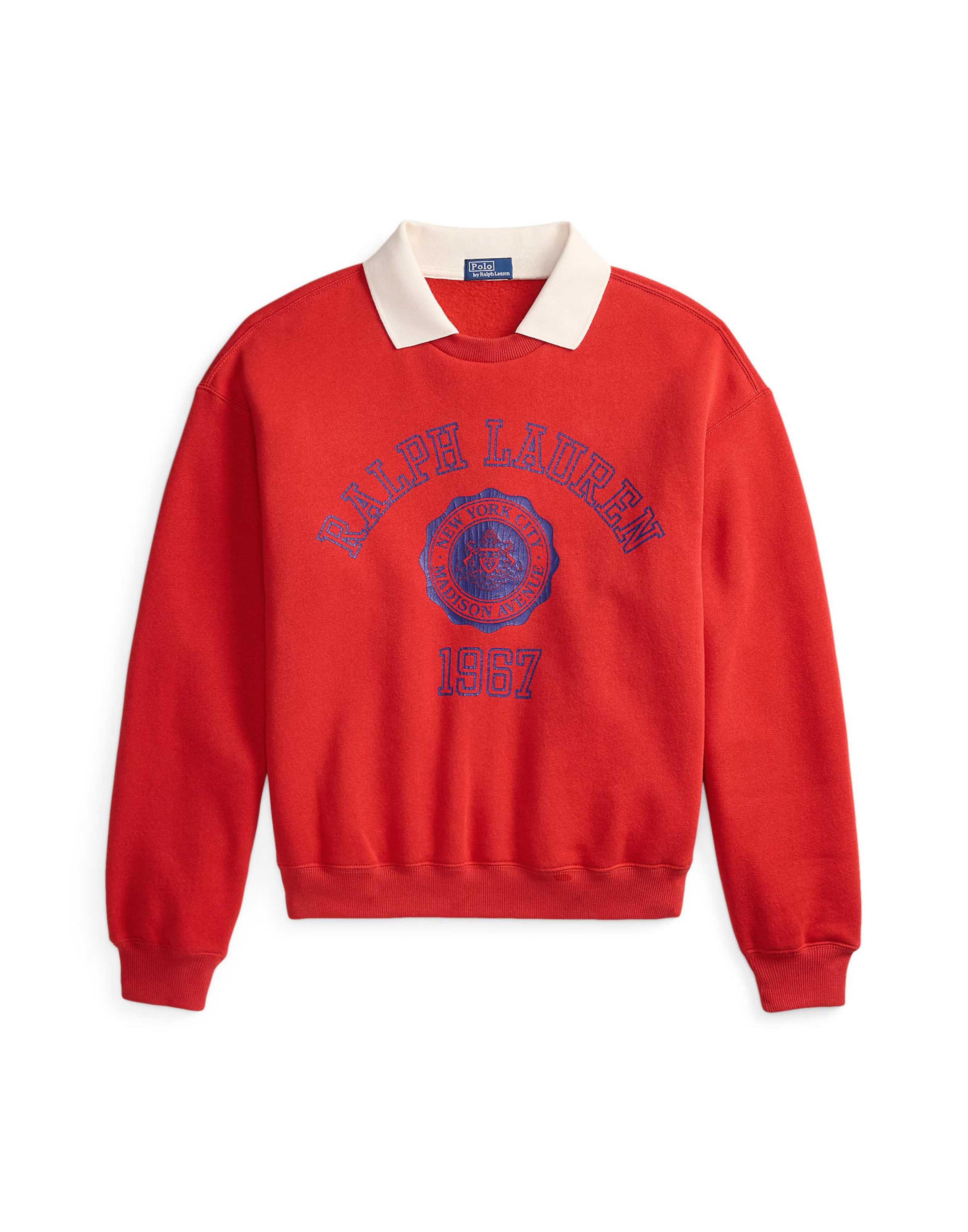 Polo Ralph Lauren Sweatshirt in XS in de kleur Blauw / Rood, Productweergave