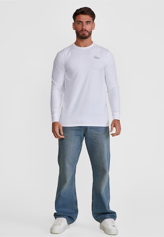 SikSilk Koszulka 'Essentials' w kolorze biały