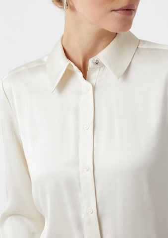 COMMA Bluse in Beige