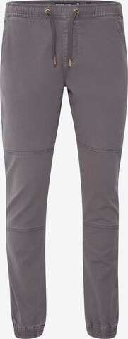 INDICODE JEANS Loosefit Chino 'BRONTUS' in Grijs: voorkant